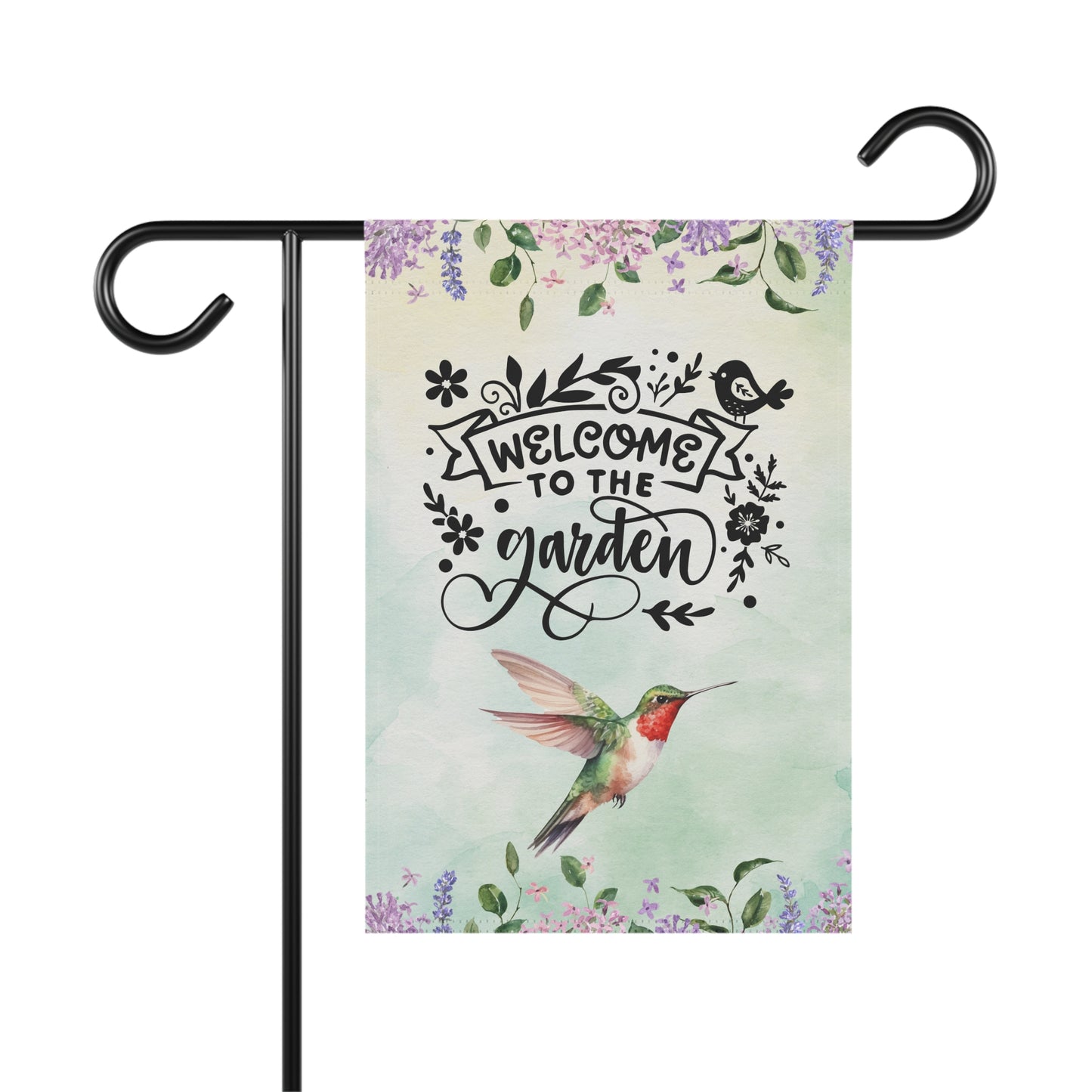 Hummingbird Garden Banner