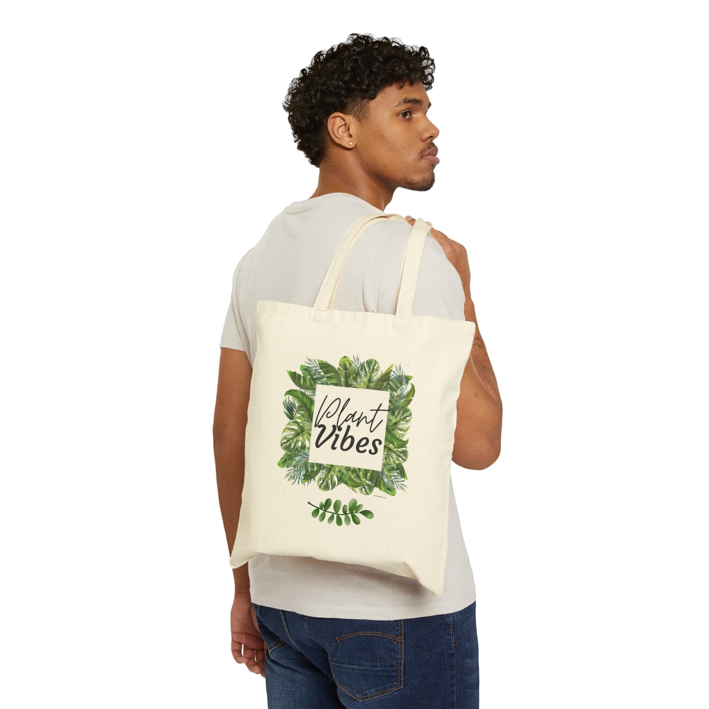 Plant Vibes Canvas Tote