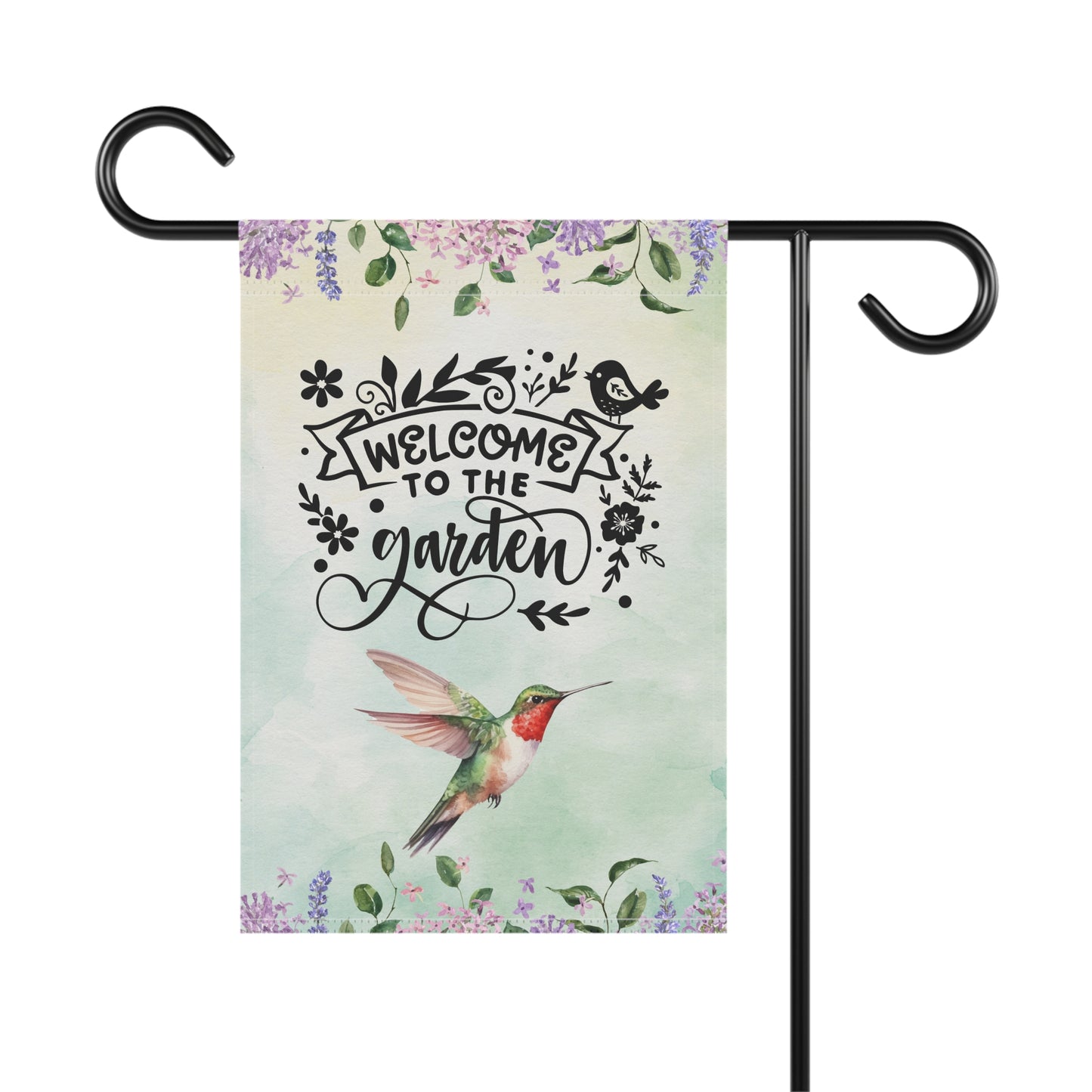 Hummingbird Garden Banner