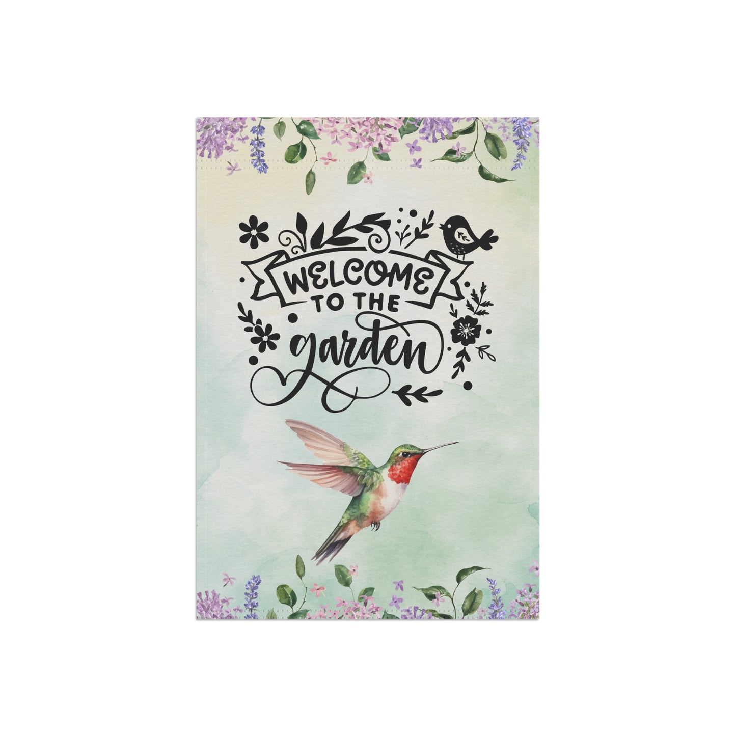 Hummingbird Garden Banner