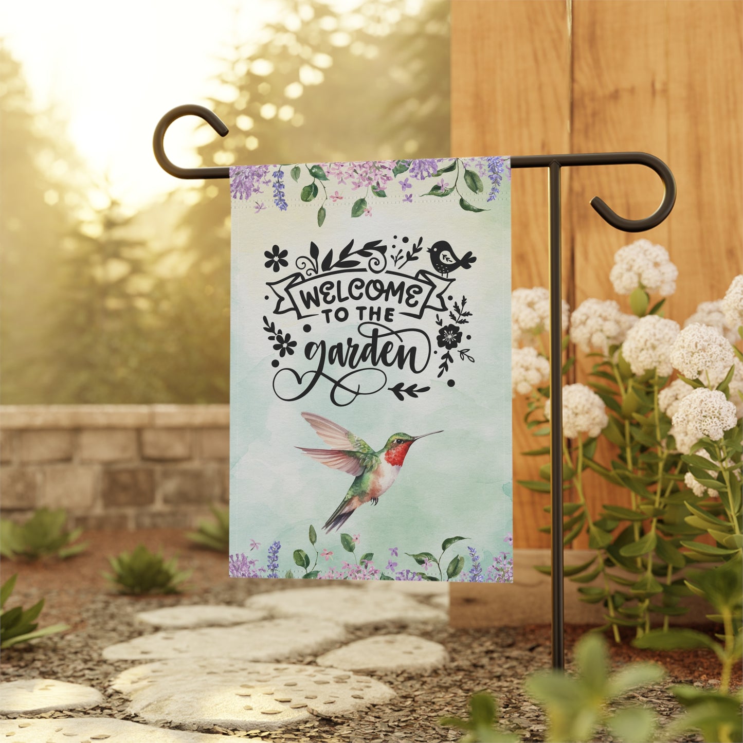 Hummingbird Garden Banner