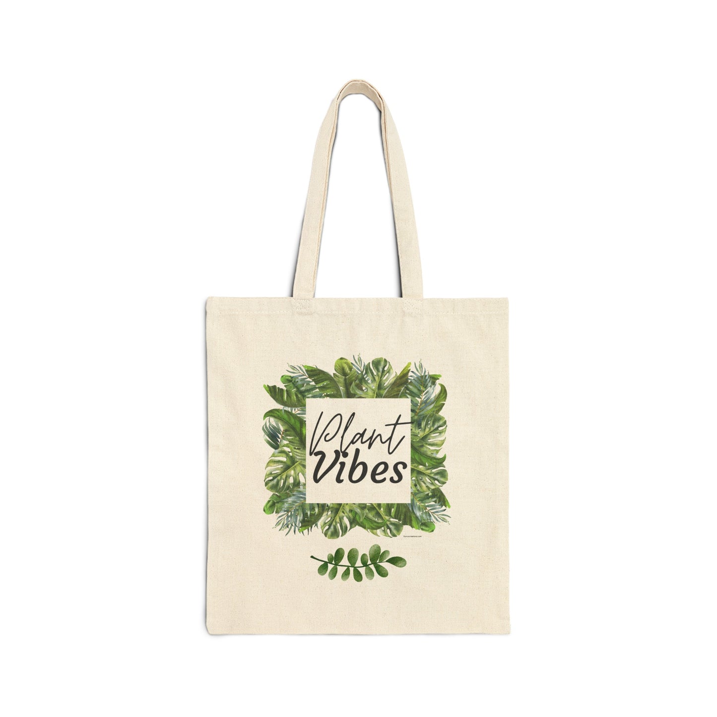 Plant Vibes Canvas Tote