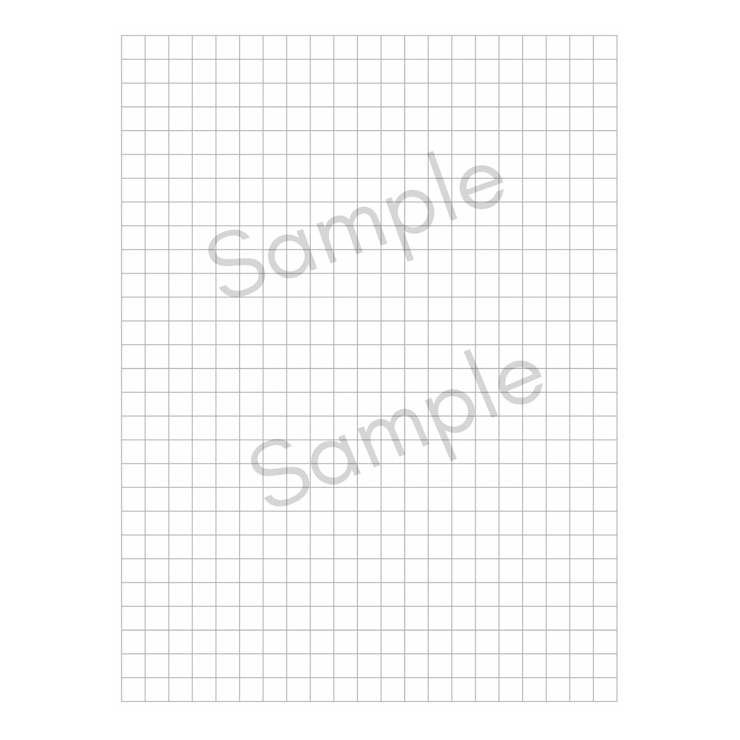 Colored Big Box Grid Paper -Graph Paper