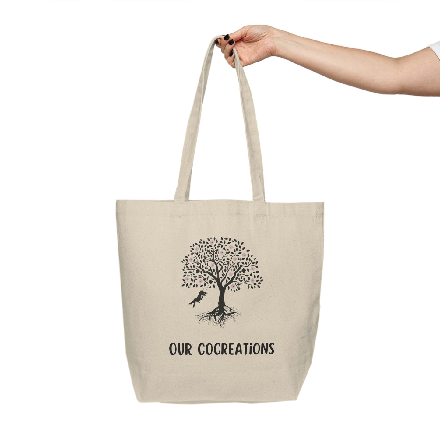 Our CoCreations Canvas Shopping Tote